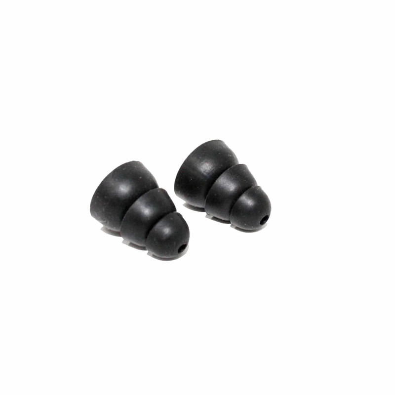 Silicone Triple-Flange Replacement Ear Tips (5 pair/pack) - Universal Size